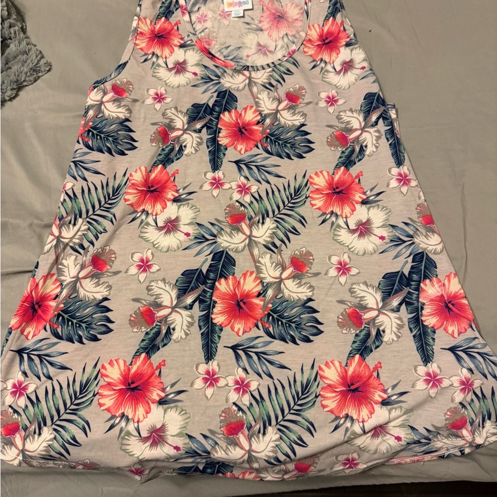 LuLaRoe Pink Relaxed Tank Top